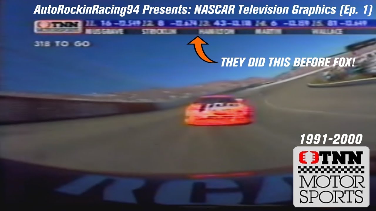 NASCAR Television Graphics (Episode 1): TNN Motor Sports (1991-2000)