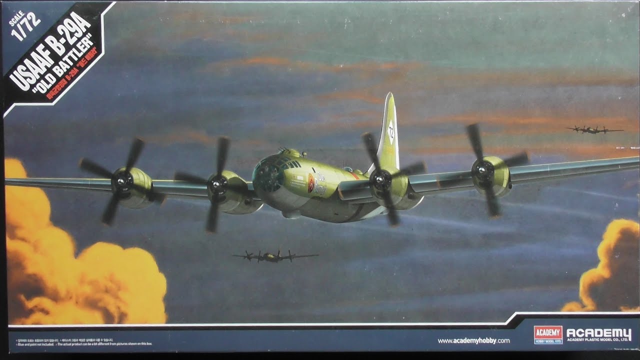Beast of the Pacific: Academy 1/72 B-29 Superfortress Model Review