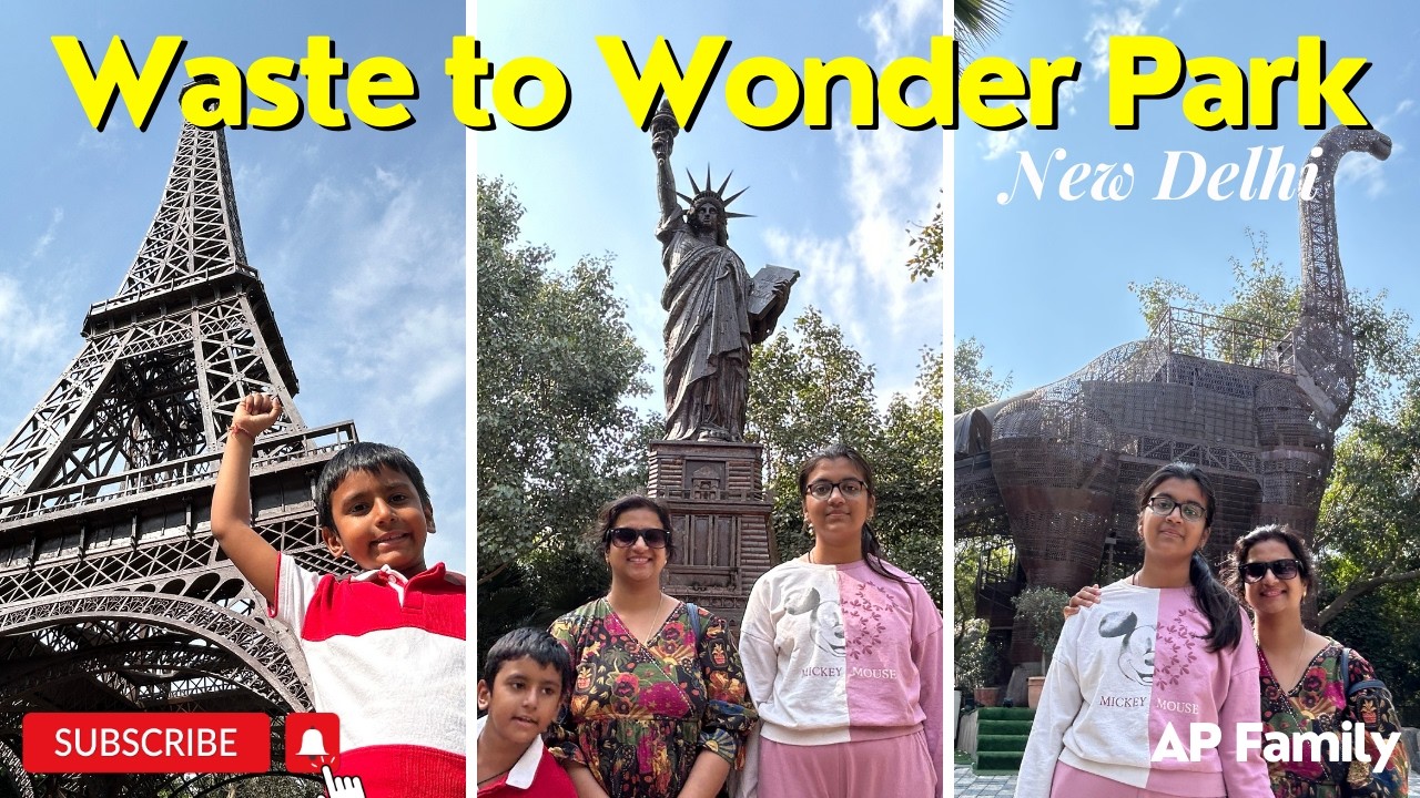 Delhi's HIDDEN GEM is the Waste to Wonder Park with Dinosaurs | Seven Wonders