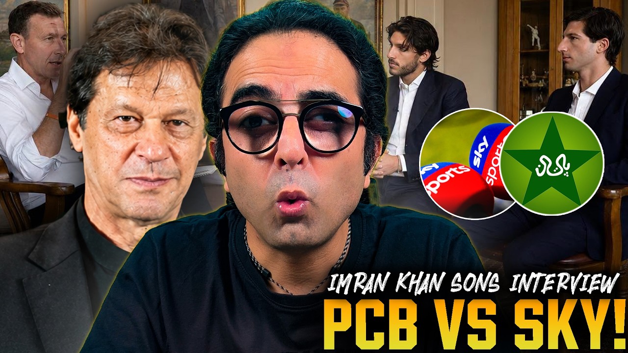 PCB Complains to Sky Sports Over Michael Atherton&rsquo;s Interview with Imran Khan&rsquo;s Sons 🚨🇵🇰