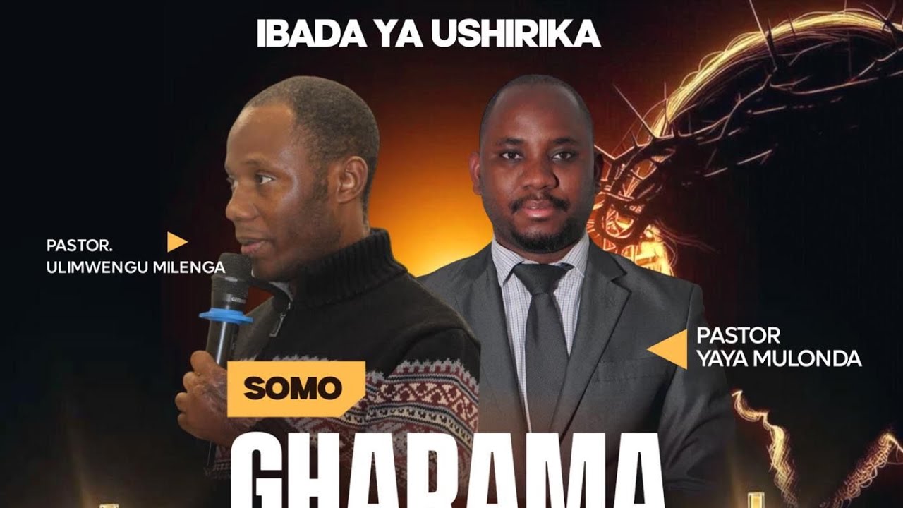 IBADA YA MKUTANO WA USHIRIKA || IBADA YA JUMAMOSI