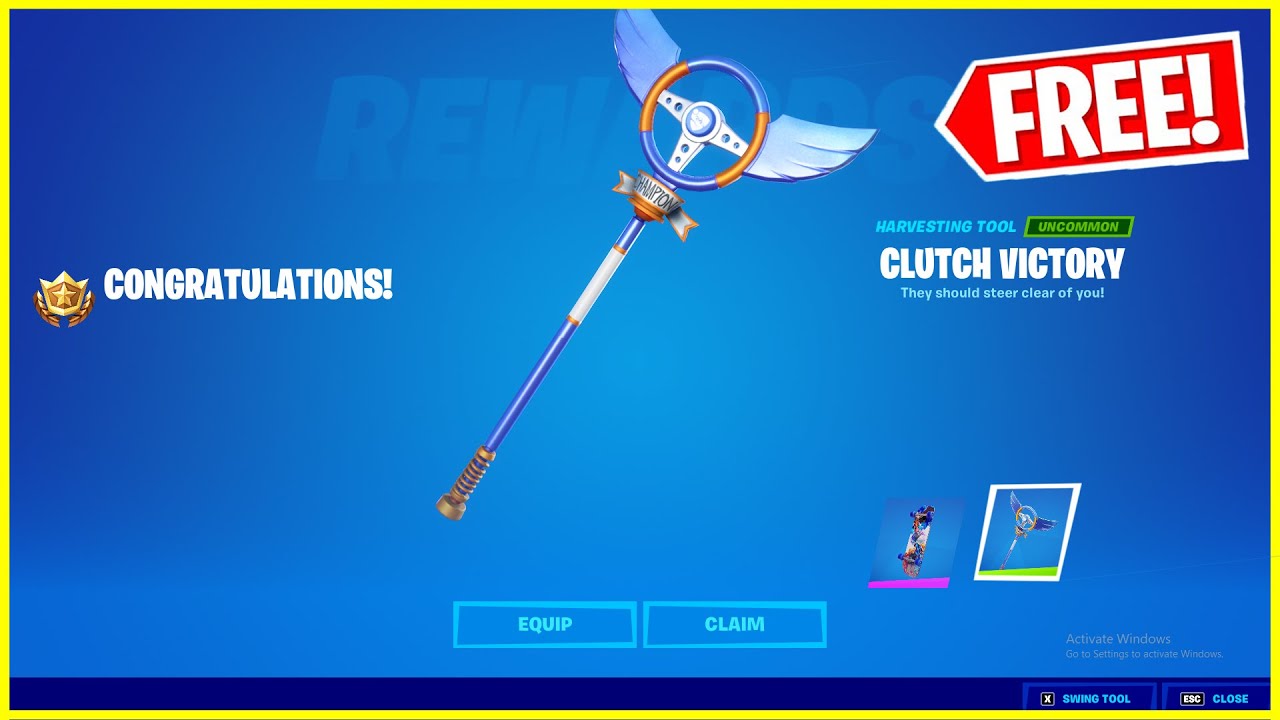 How to Unlock Clutch Victory Pickaxe in Fortnite | High Octane Quests