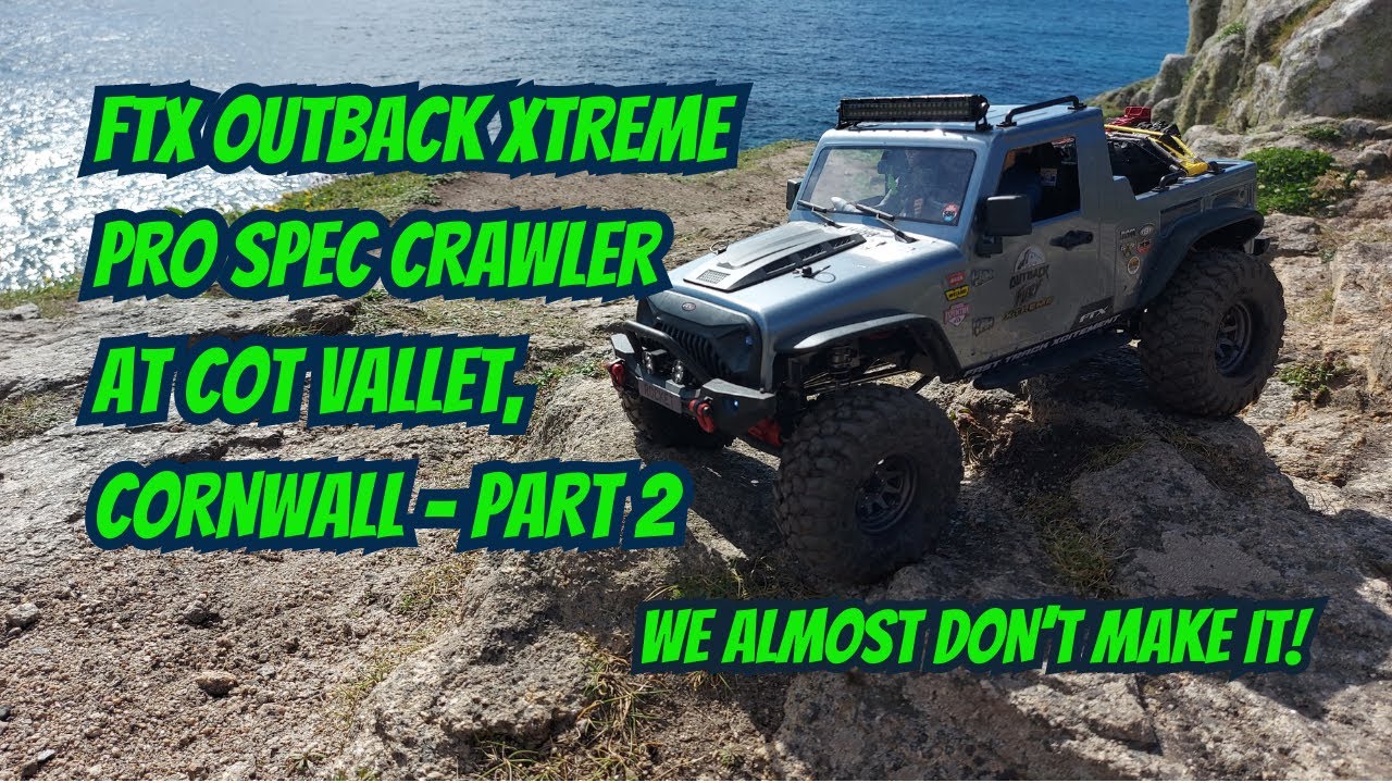 FTX Outback fury xtreme pro spec crawler - Cot valley, Cornwall. Part 2 #ftxrc #rccar #scalecrawler