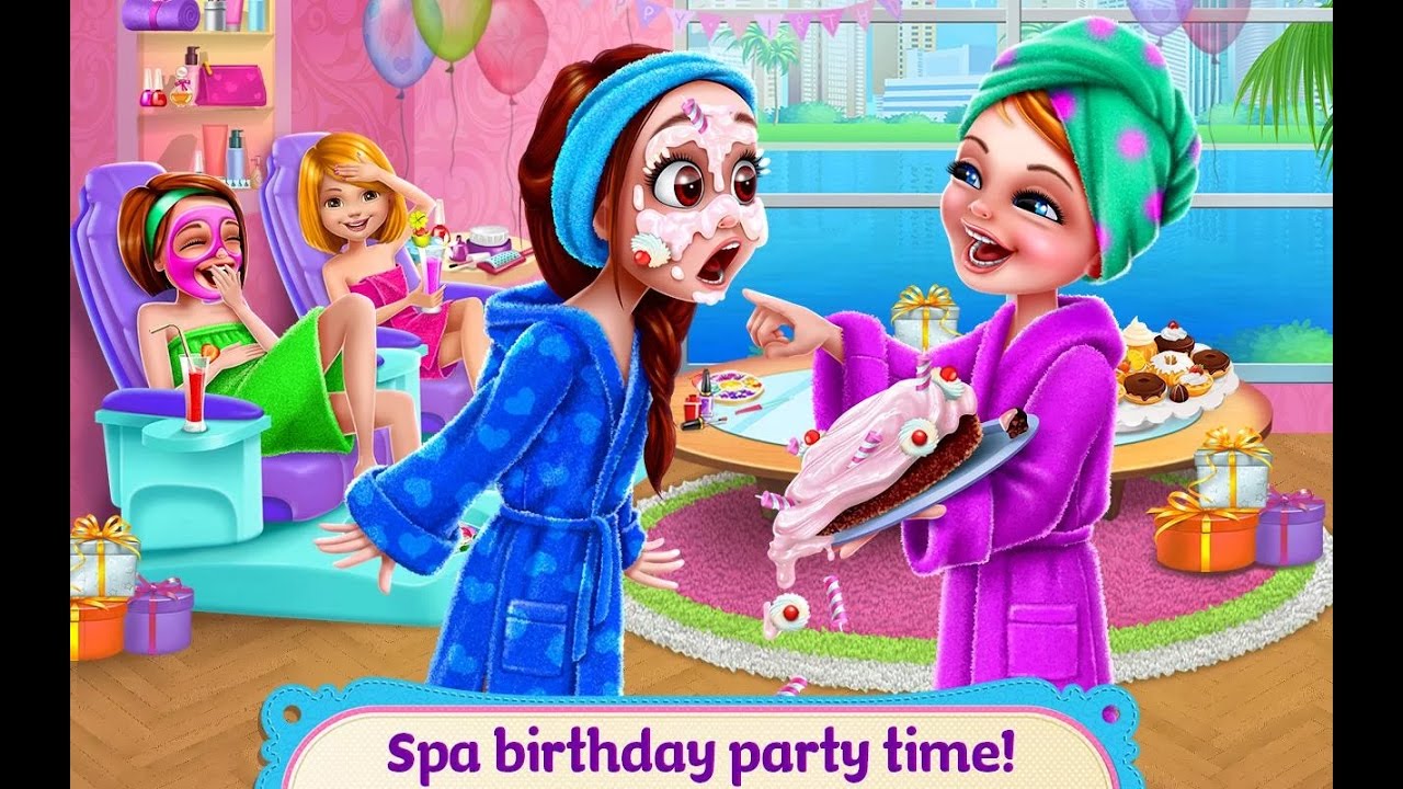Spa Birthday Party 