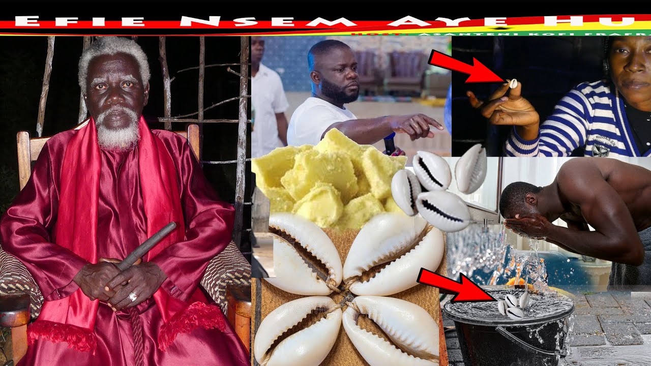 PUT 7 COWRIES IN WATER AND WASH YOUR FACE, IT WILL PROTECT YOU FROM WITCHES - PROPHET ISAIAH