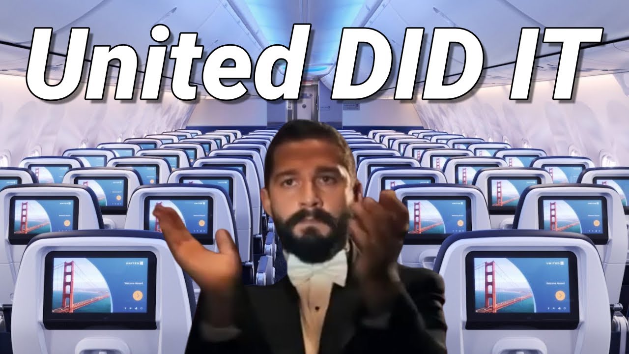 United теперь лучшая авиакомпания США? НОВЫЙ ОБЗОР ИНТЕРЬЕРА