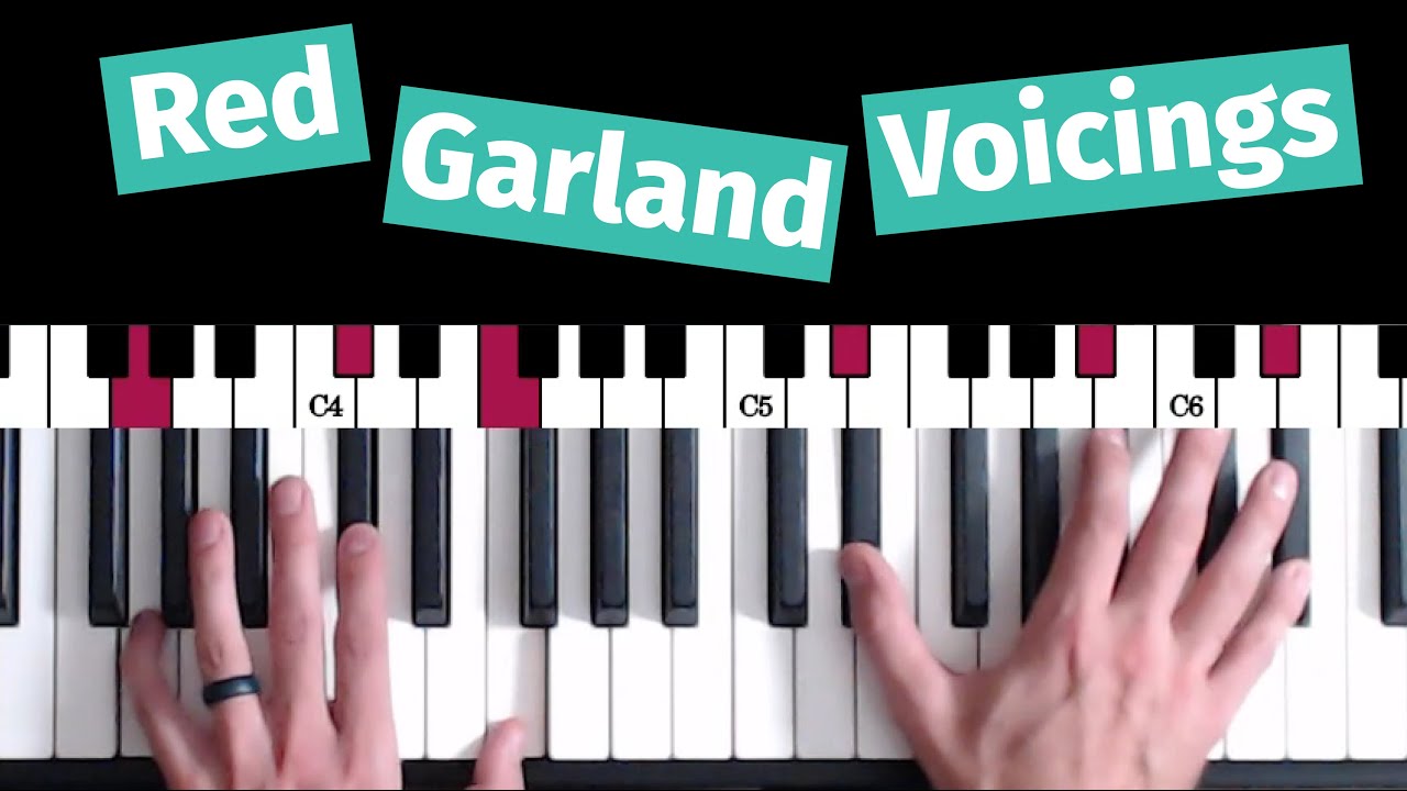 Simple Red Garland Blues Sound at the Piano