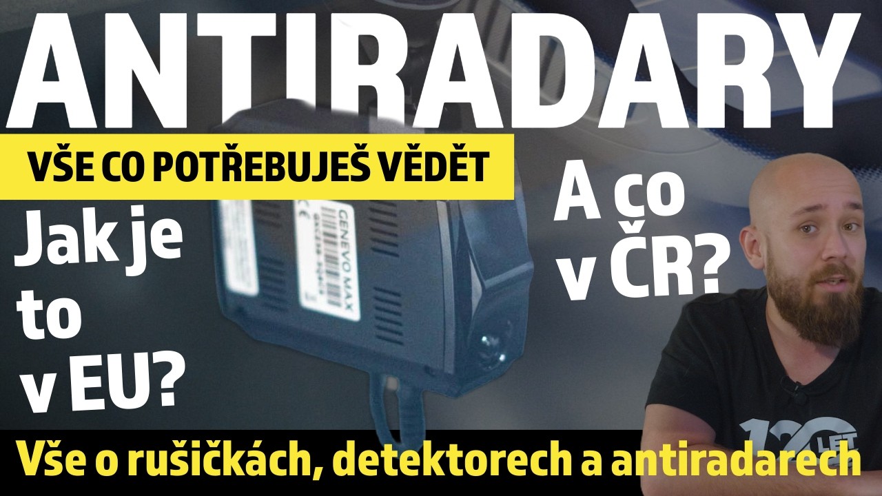 Antiradary  - jsou legální v ČR a v EU - vše co o nich potřebuješ vědět - Detektory i Rušičky