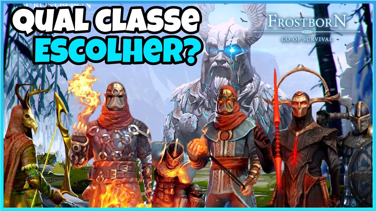QUAL CLASSE ESCOLHER PARA PVP OU PVE? | FROSTBORN
