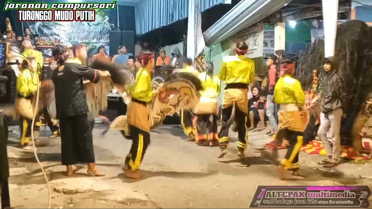 jaranan turonggo mudho putih kalapan live tegalweru dau malang