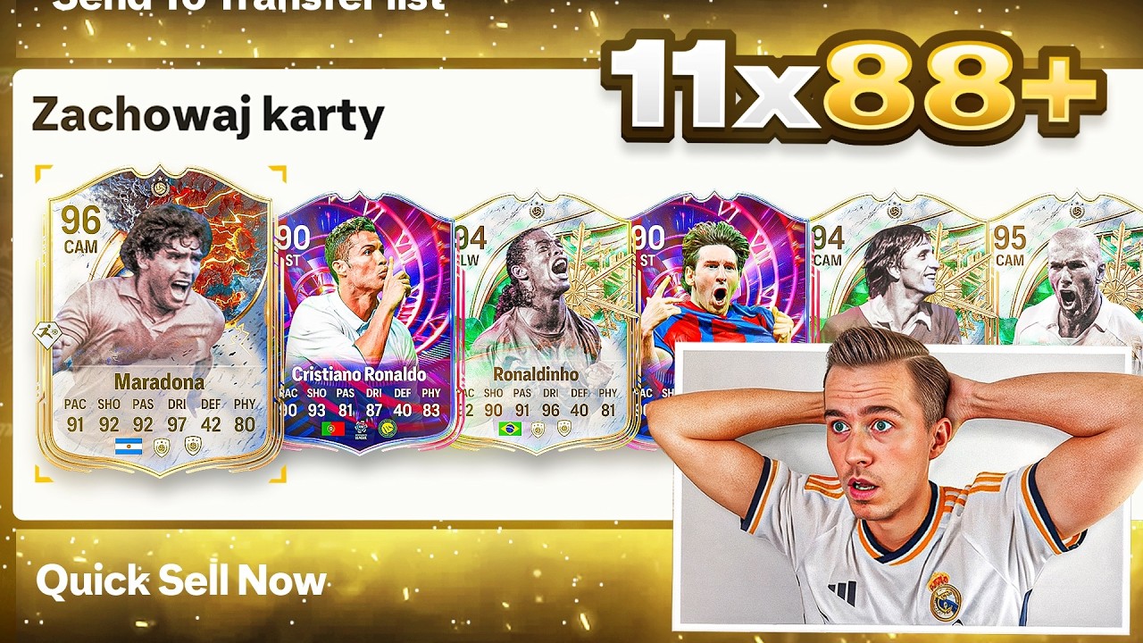 ODDAŁO?! PACZKA 11x88+ DECYDUJE O SKŁADZIE! | EA FC 26