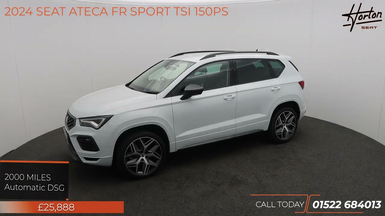 SEAT ATECA FR SPORT 1.5TSI (150PS) | 2024