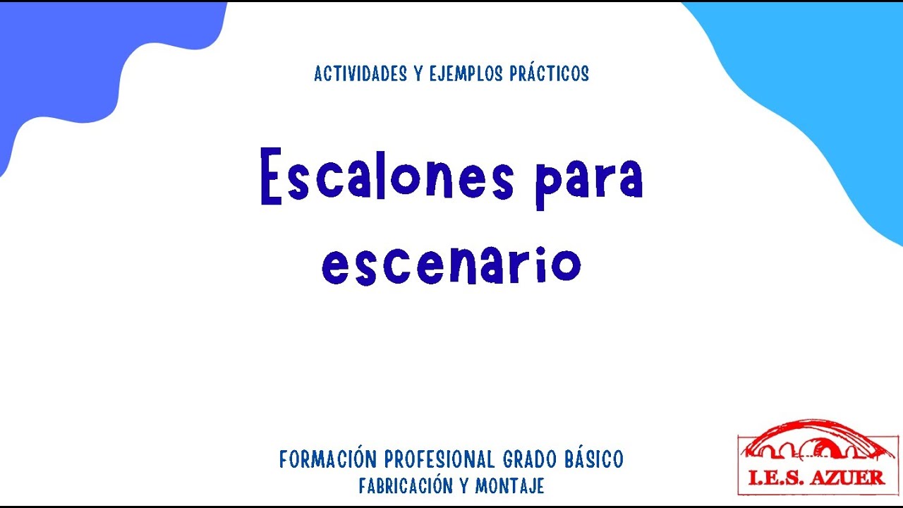 .P. Básica Multimanitas 25-26 02 Escalones para escenario.