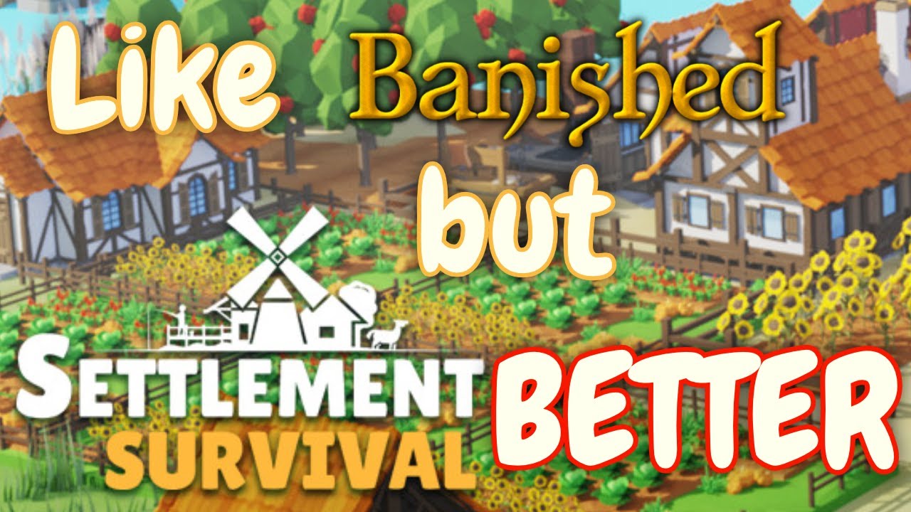 Like Banished but BETTER!! || Settlement Survival Review