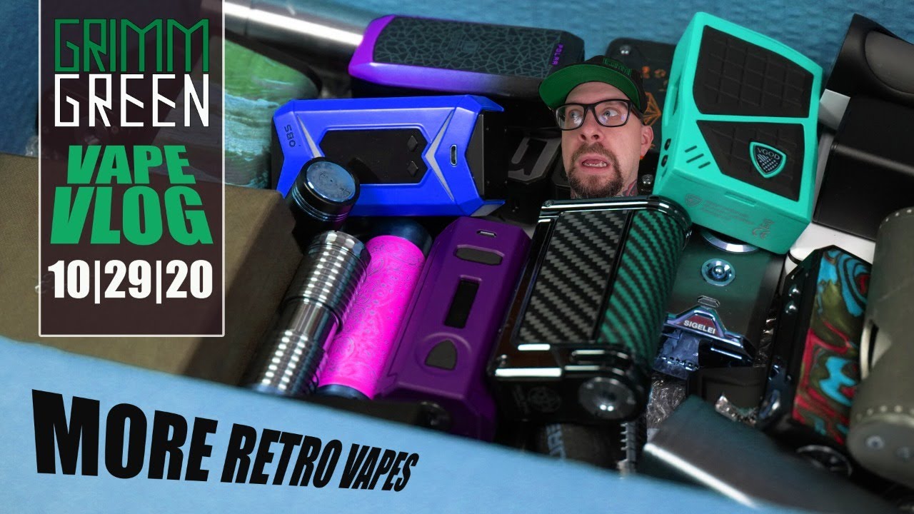 VLOG! - Epic Retro Vape Box #5! - More Vape Science Too