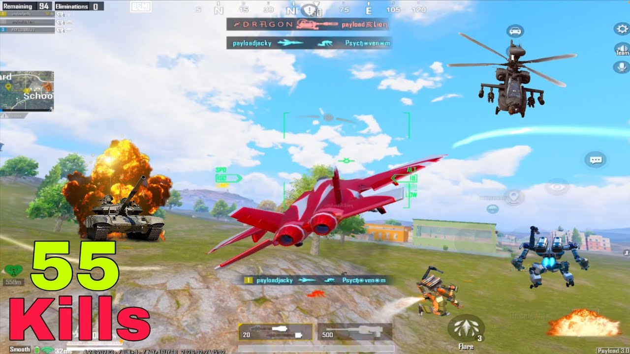 Destroyed 🔥 The Robot & Enemies With Jet payload 😱 3.0 |