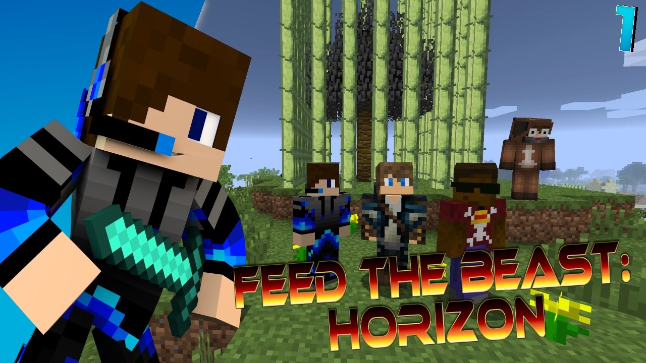 Minecraft: Feed The Beast Horizon Ep.1 | Over a New Horizon!!