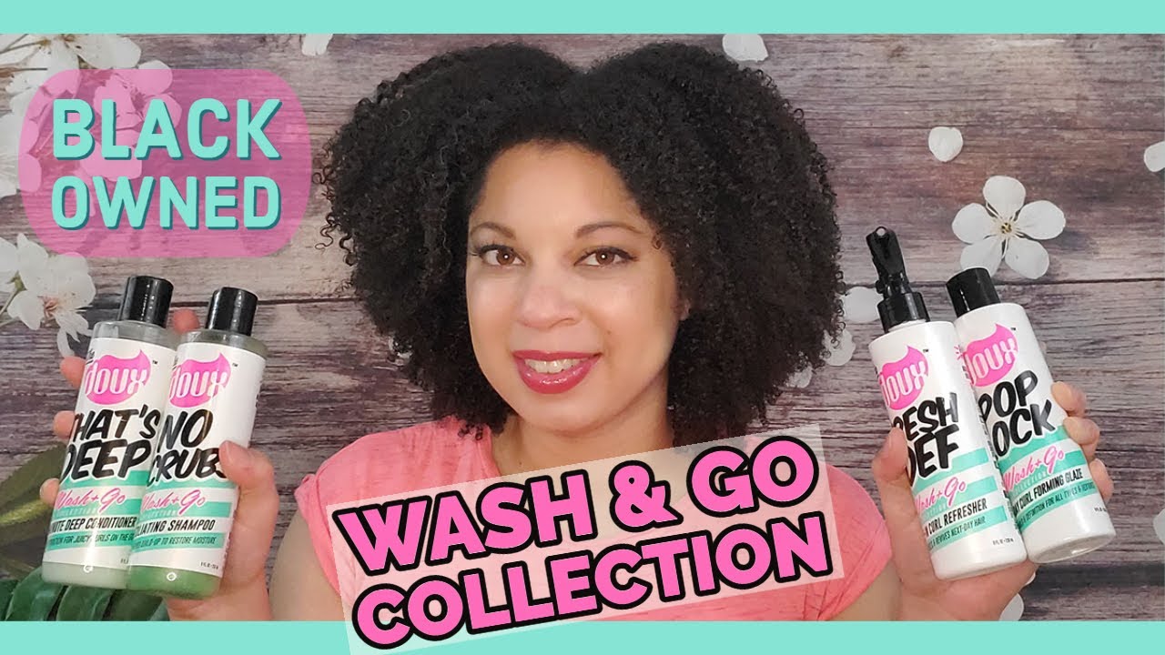Wash & Go Collection on Thick Type 4 Hair | #supportblackowned