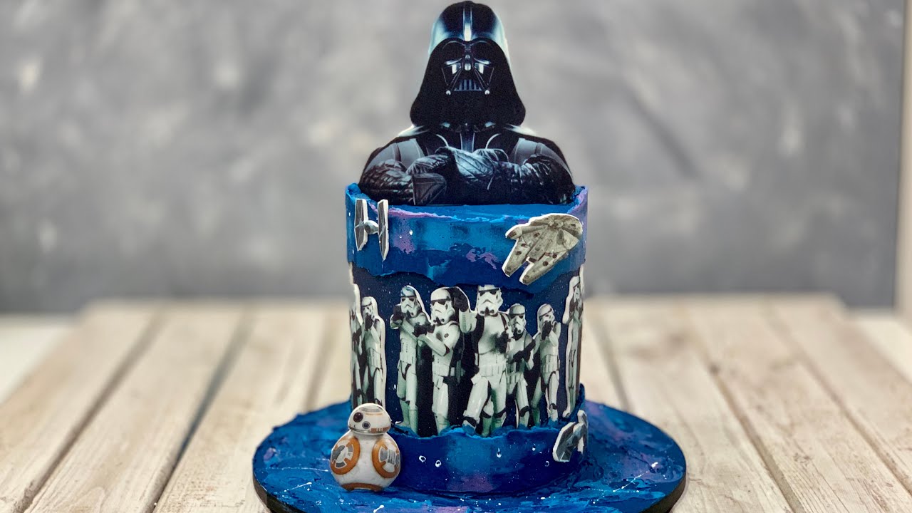 Star Wars Cake | Darth Vader Cake | Fault Line Cake