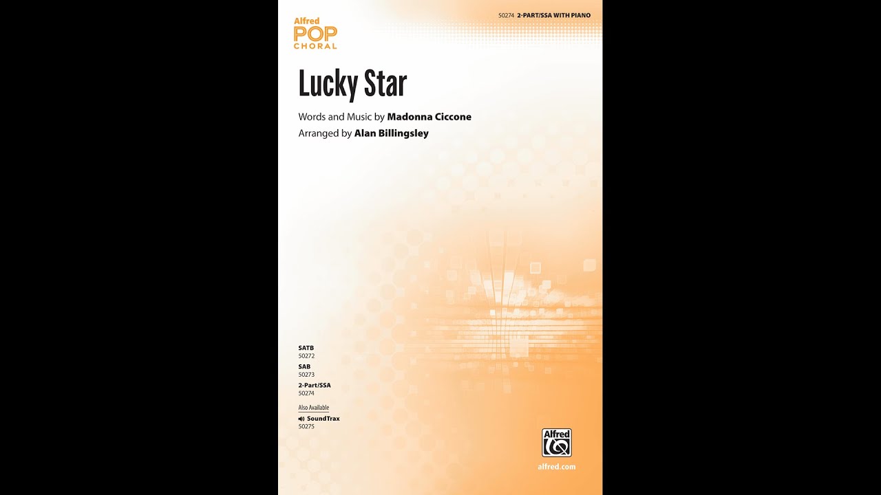 Lucky Star (2-Part/SSA), arr. Alan Billingsley – Score & Sound