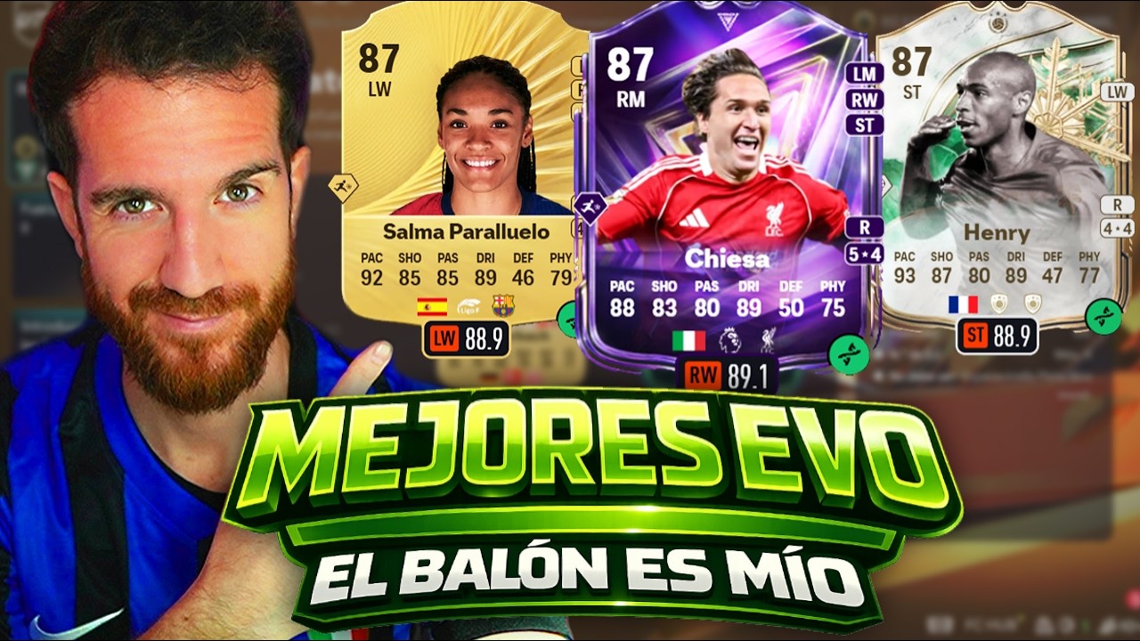 ¡BRUTALES! MEJORES OPCIONES EVO: El balón es mío en FC 26 ⭐That ball is Mine