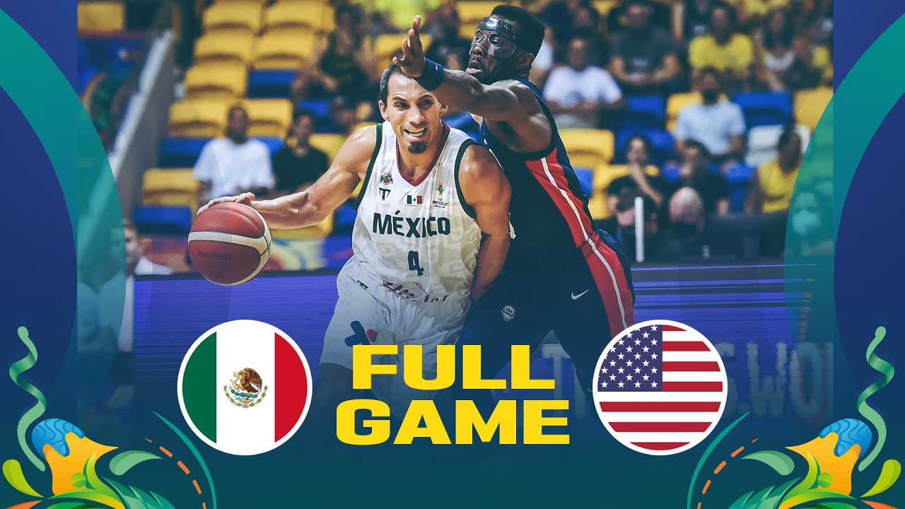 Mexico v USA | Full Basketball Game | FIBA AmeriCup 2022