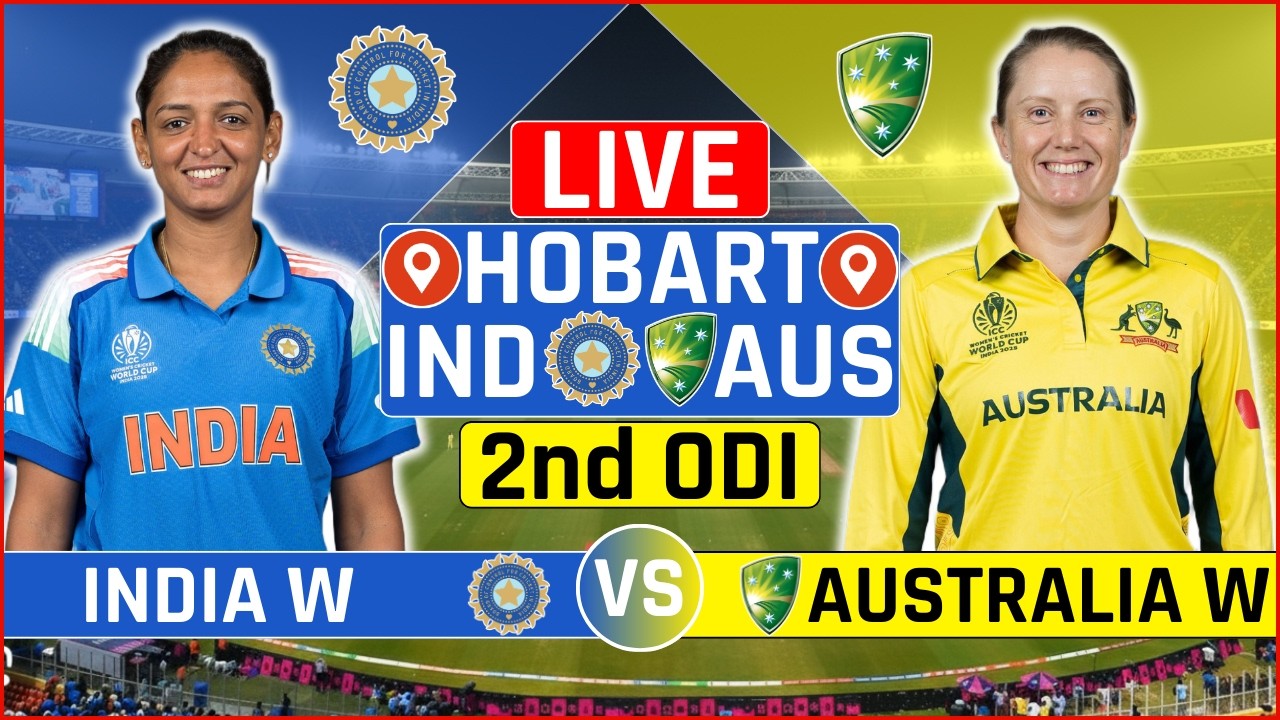 India Women vs Australia Women 2nd ODI Live Scores | IND W vs AUS W 2nd ODI Live Scores & Commentary