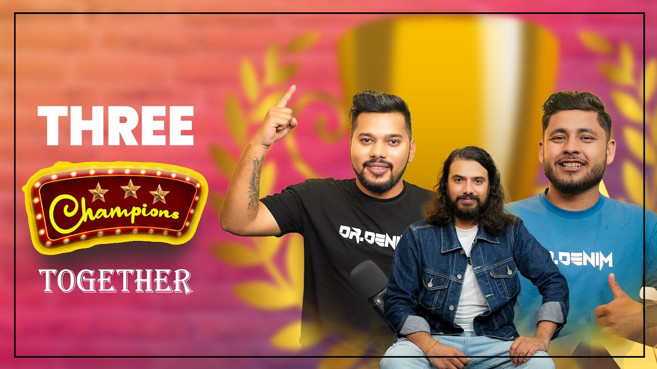 THREE CHAMPIONS TOGETHER || HIMESH PANTA | BHARATMANI PAUDEL | SUNIL KHADKA