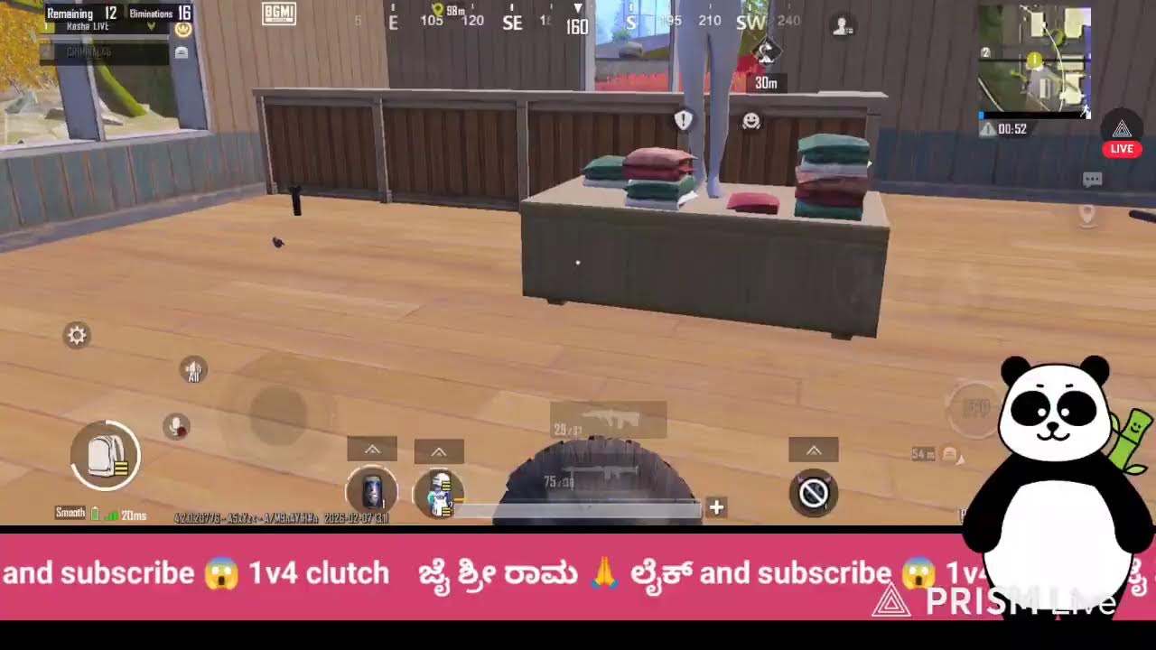 ಕನ್ನಡ BGMI LIVE  🔥1v1 Room challenge #bgmilive #trending game #bgmi #pubg #viral #Rasha gaming 🤫