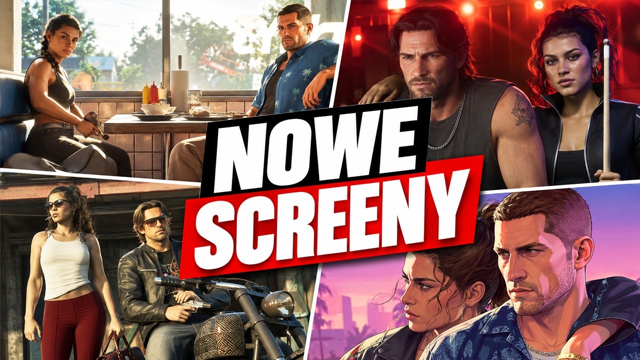 NOWE SCREENY z GTA VI, NOWY MERCH, DRUŻYNA NBA ROCKSTARA | GTA 6 NEWS