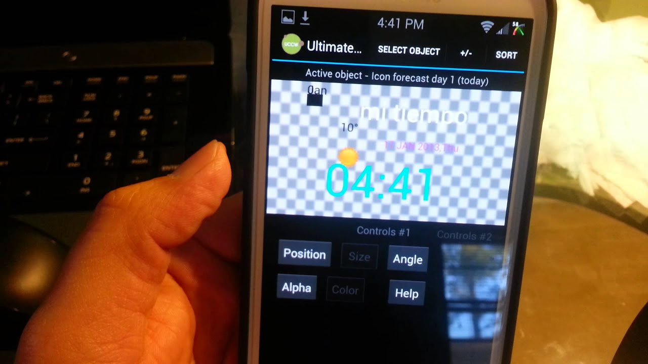 UCCW widgets El TUTORIAL