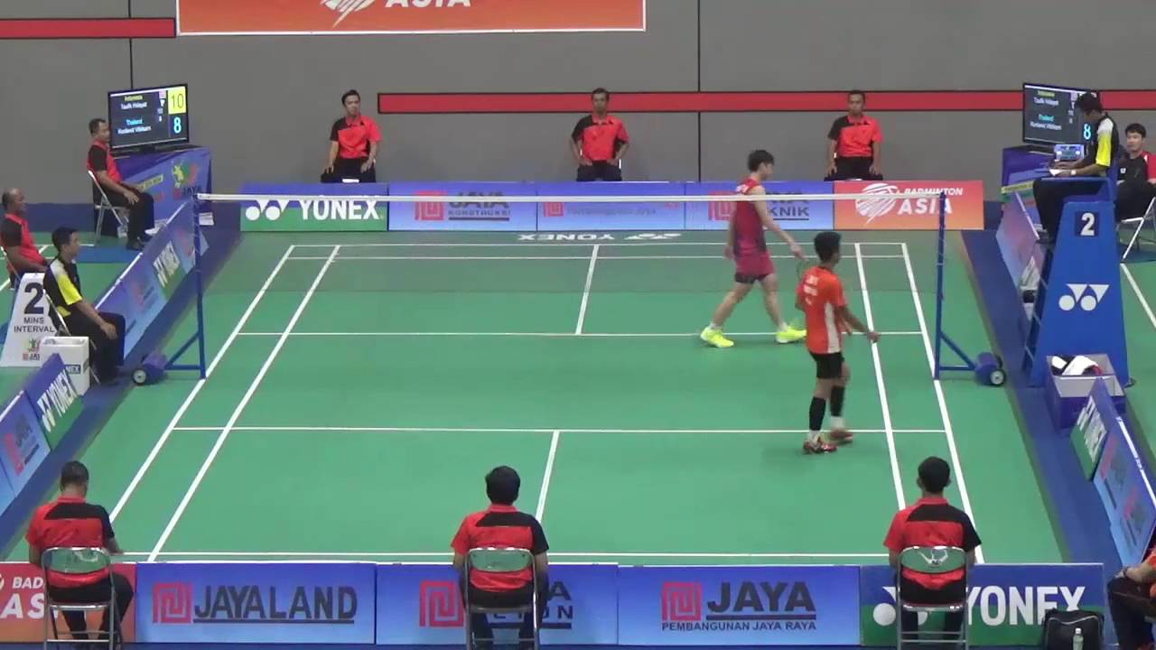 Kunlavut V VS Ilmi TH -BS17- FINAL BADMINTON 2016 YONEX - SUNRISE PEMBANGUNAN JAYARAYA