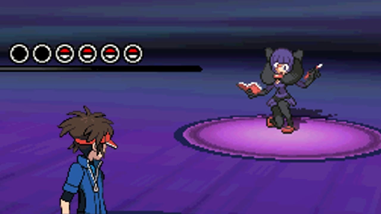 1st Elite Four Battle vs Shauntal [Pokemon Black 2]