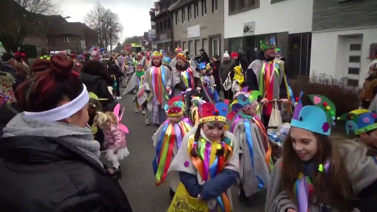 Brauchtum & Tradition NRW -Hürth Samstagszug Alt Hürth  Hermülheim  2025  Weierstraße