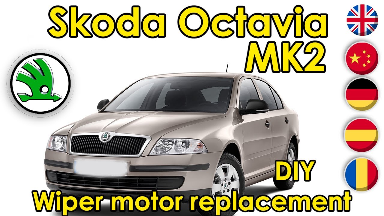 DIY VAG Skoda Octavia MK2 Wiper Motor Replacement