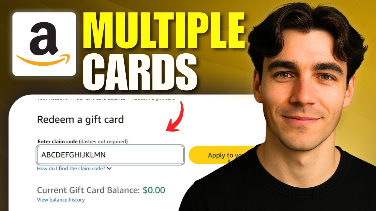 How To Use Multiple Gift Cards To Buy Items On Amazon (Tutorial 2026)