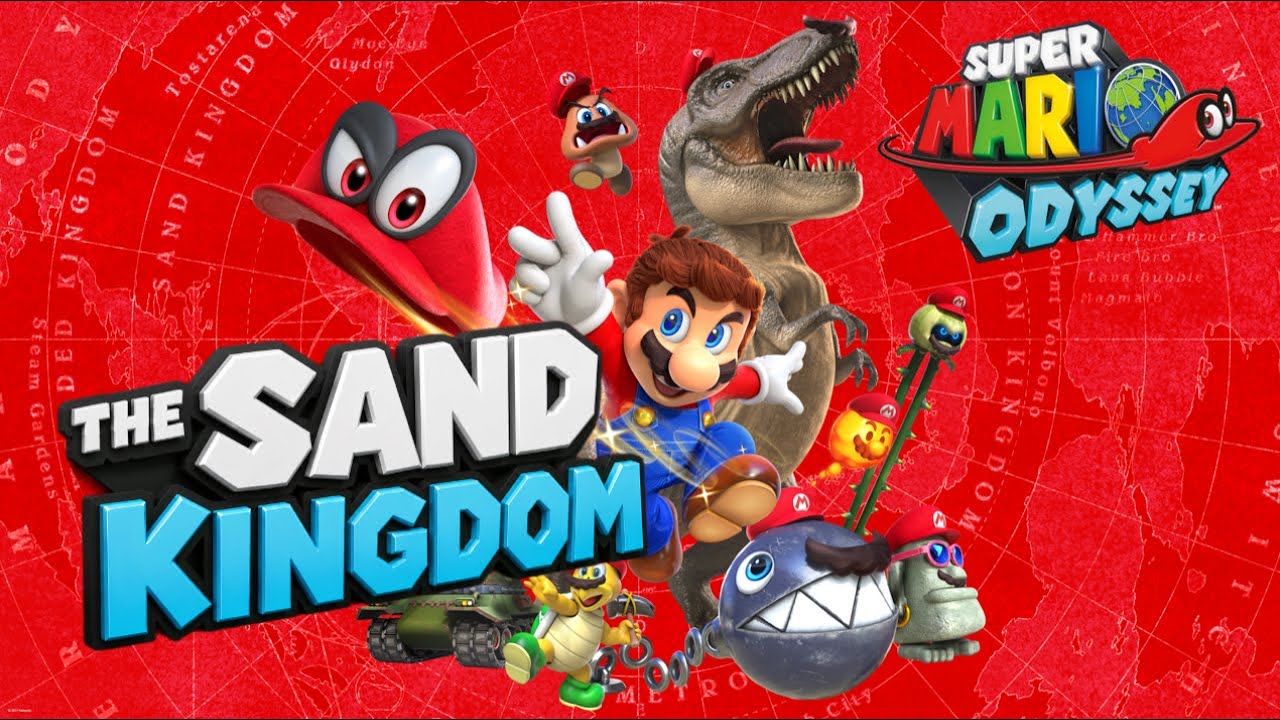 Super Mario Odyssey World 3 Sand Kingdom (Kid Friendly)