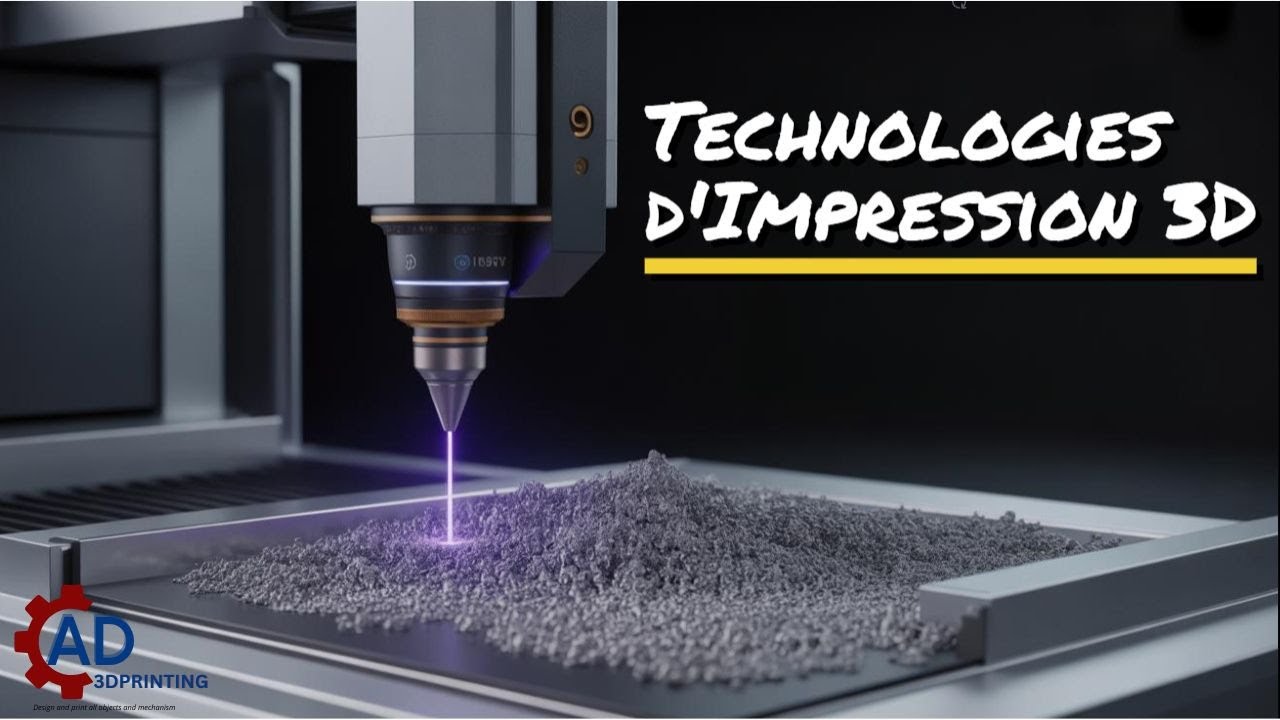 Découvre les 5 grandes technologies d'impression 3D !