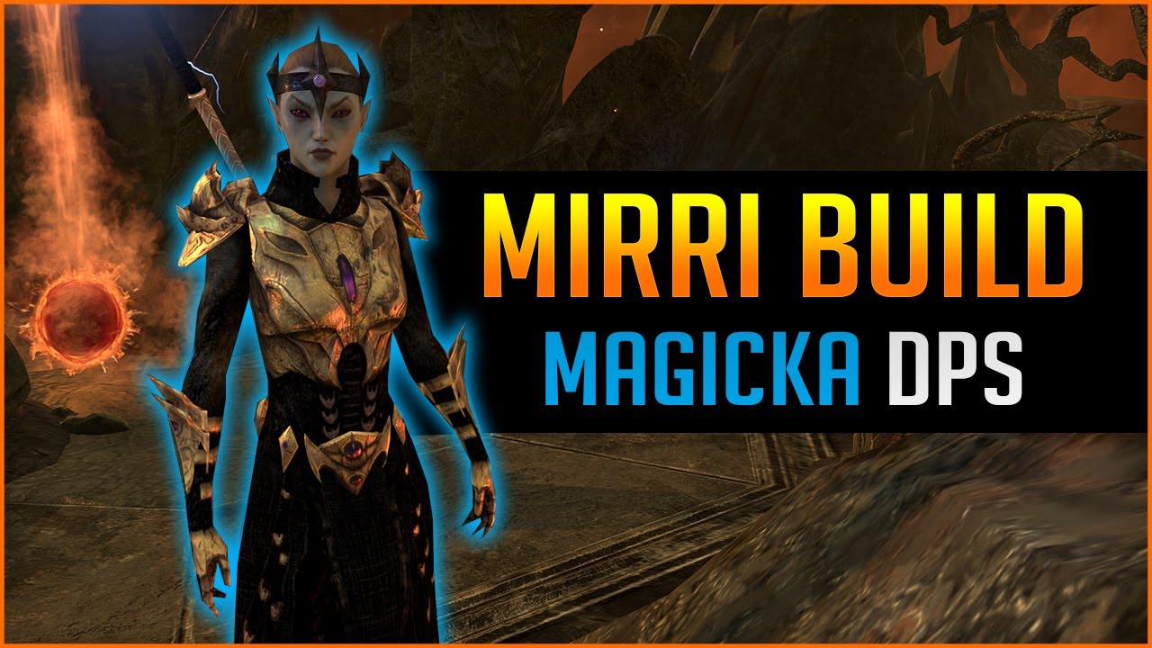 Mirri Companion Build - Magicka Damage Dealer🧙 - Mirri Build ESO Blackwood