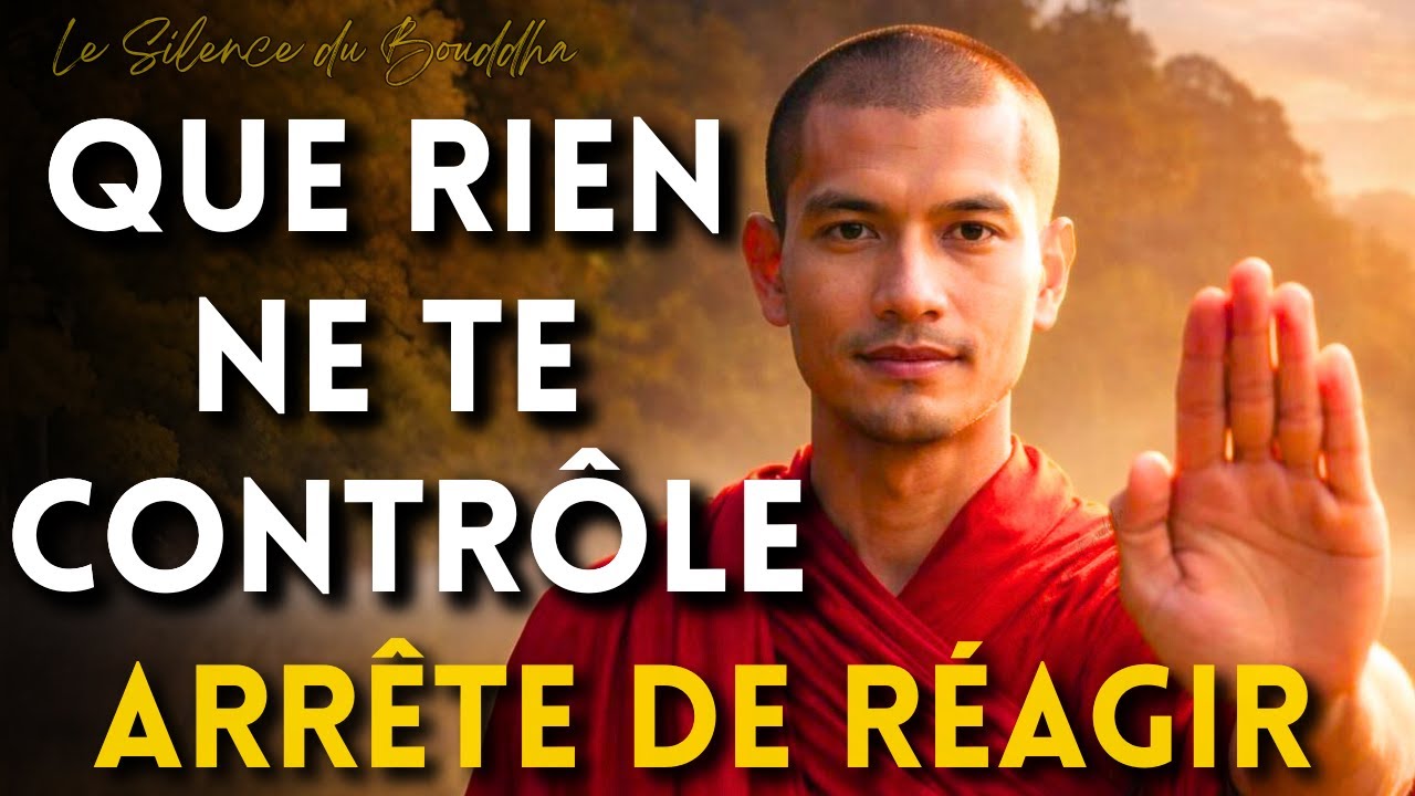 Arrête de réagir!  5 enseignements qui changent tout | Le Silence du Bouddha