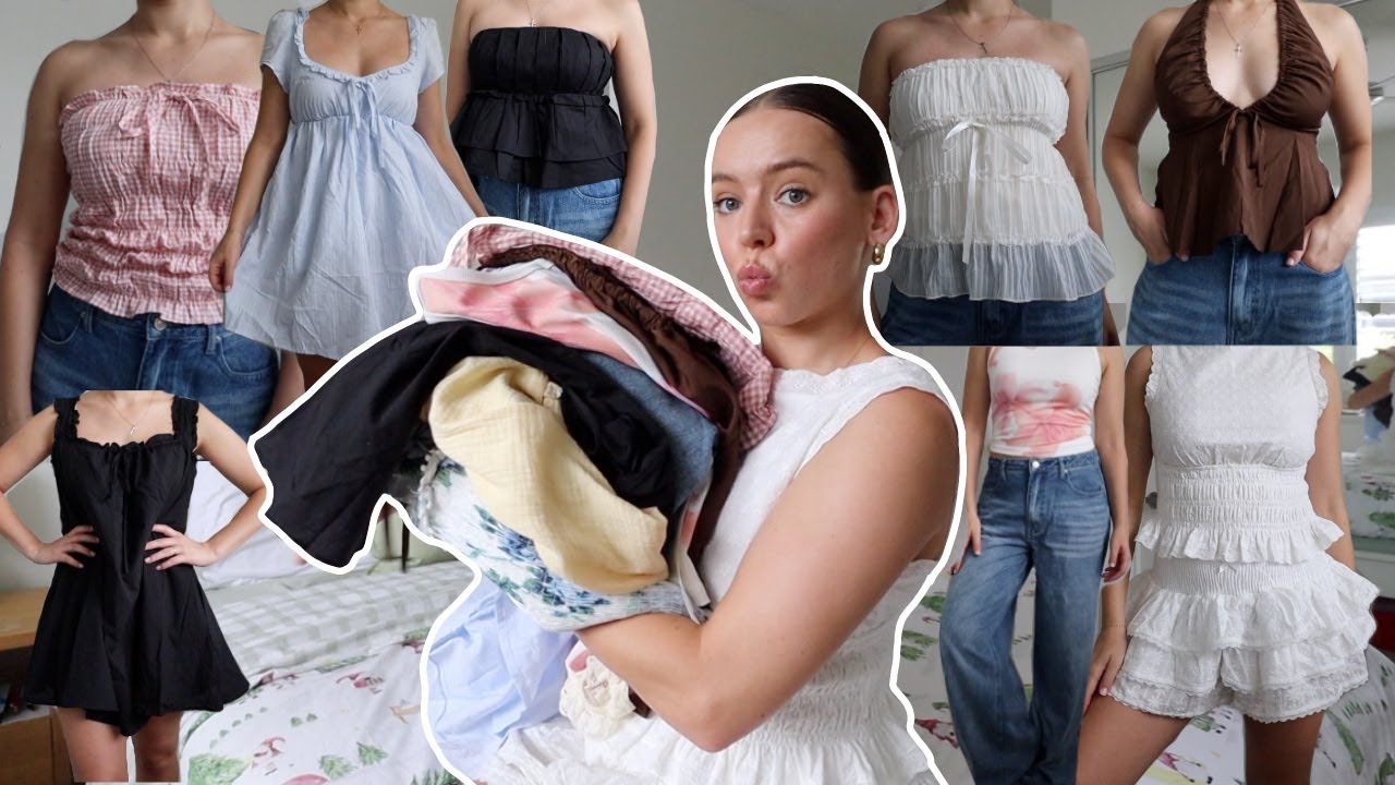 my dream pinterest board outfits!! (try-on haul) *ft. Princess Polly*