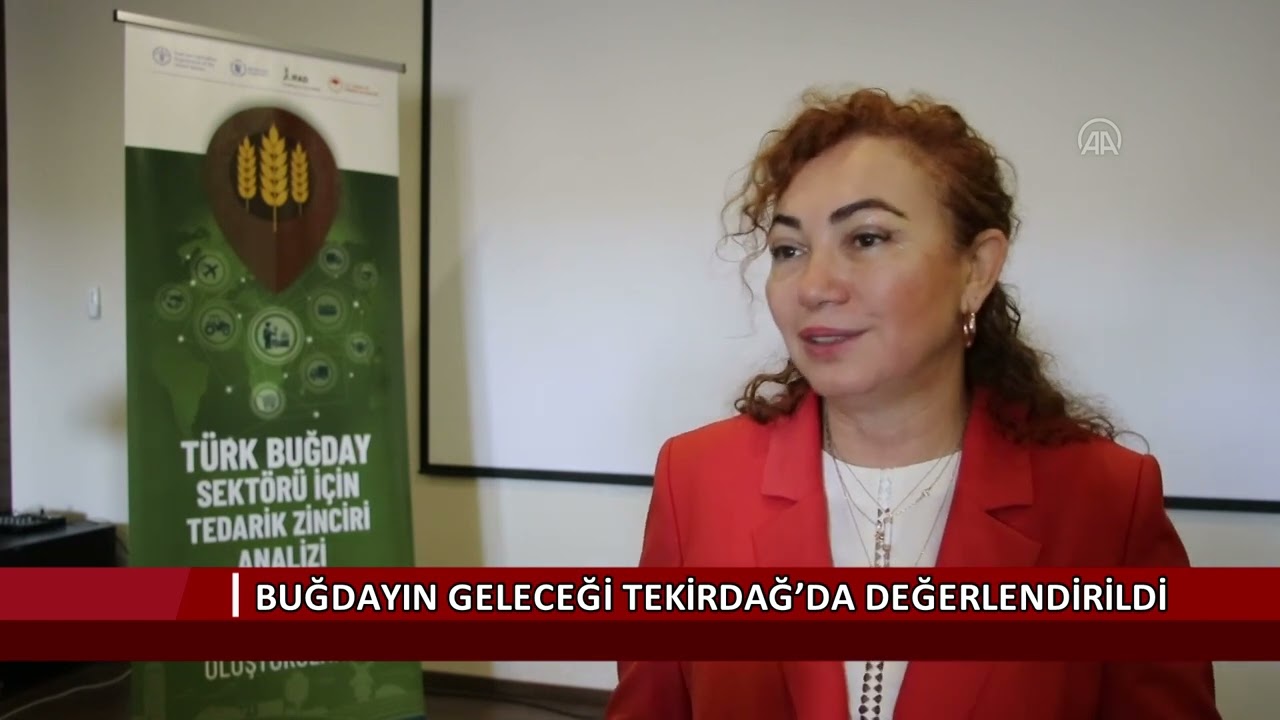 Buğdayın geleceği Tekirdağ&rsquo;da değerlendirildi