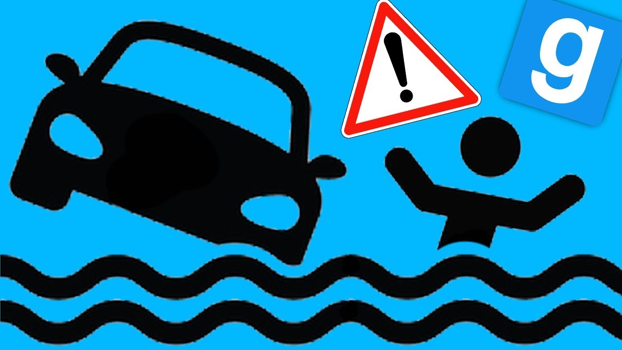 ON NOIE UN KIKOO ET SA VOITURE DANS UN LAC ! - GMOD DARKRP