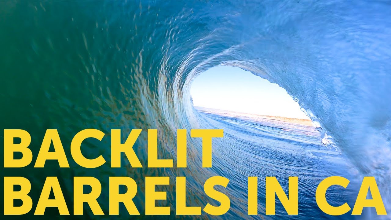 POV SURF: MAGICAL BACKLIT BARRELS IN CA
