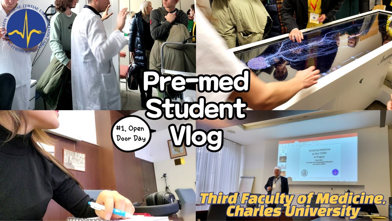 [ENG/KOR] 체코 찰스의대 Faculty 3 프리메드 Vlog #1. Open Door Day 참석