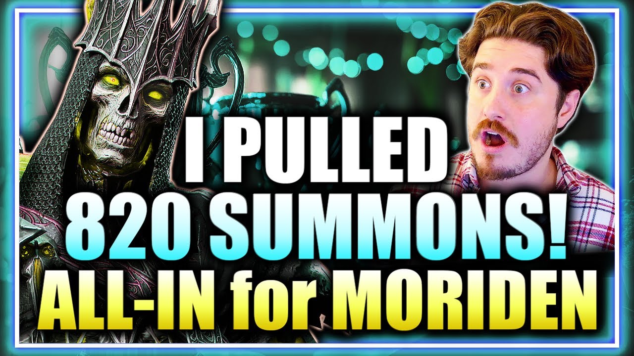 I did 820 SUMMONS on MY ACCOUNT! Pulling it all for A1 Moriden ⁂ Watcher of Realms