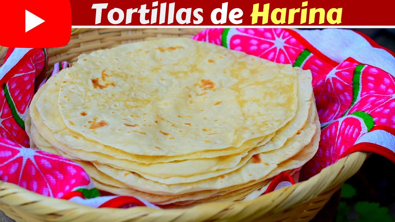 RECETA de 1 Kilo|TORTILLAS de HARINA Suaves, tiernas y ESPONJADITAS|Dulce Hogar Recetas 💕
