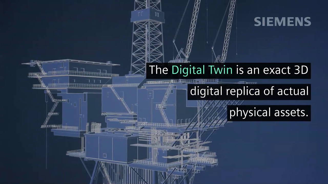 Siemens “Digital twin” defined for the oil field.