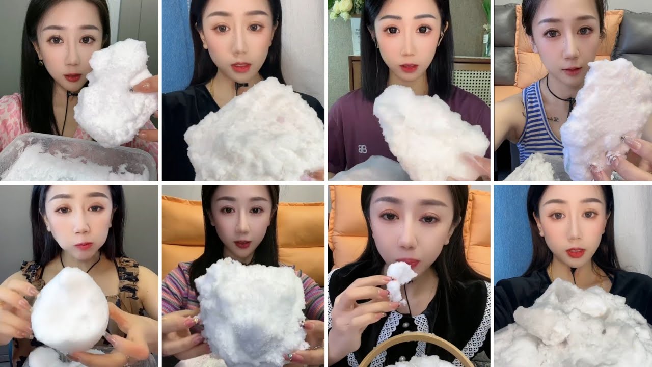 ONLY BITES / FREEZER FROST EATING / WHITE ICE EATING / SOFT ICE EATING / SOLO / ASMR 