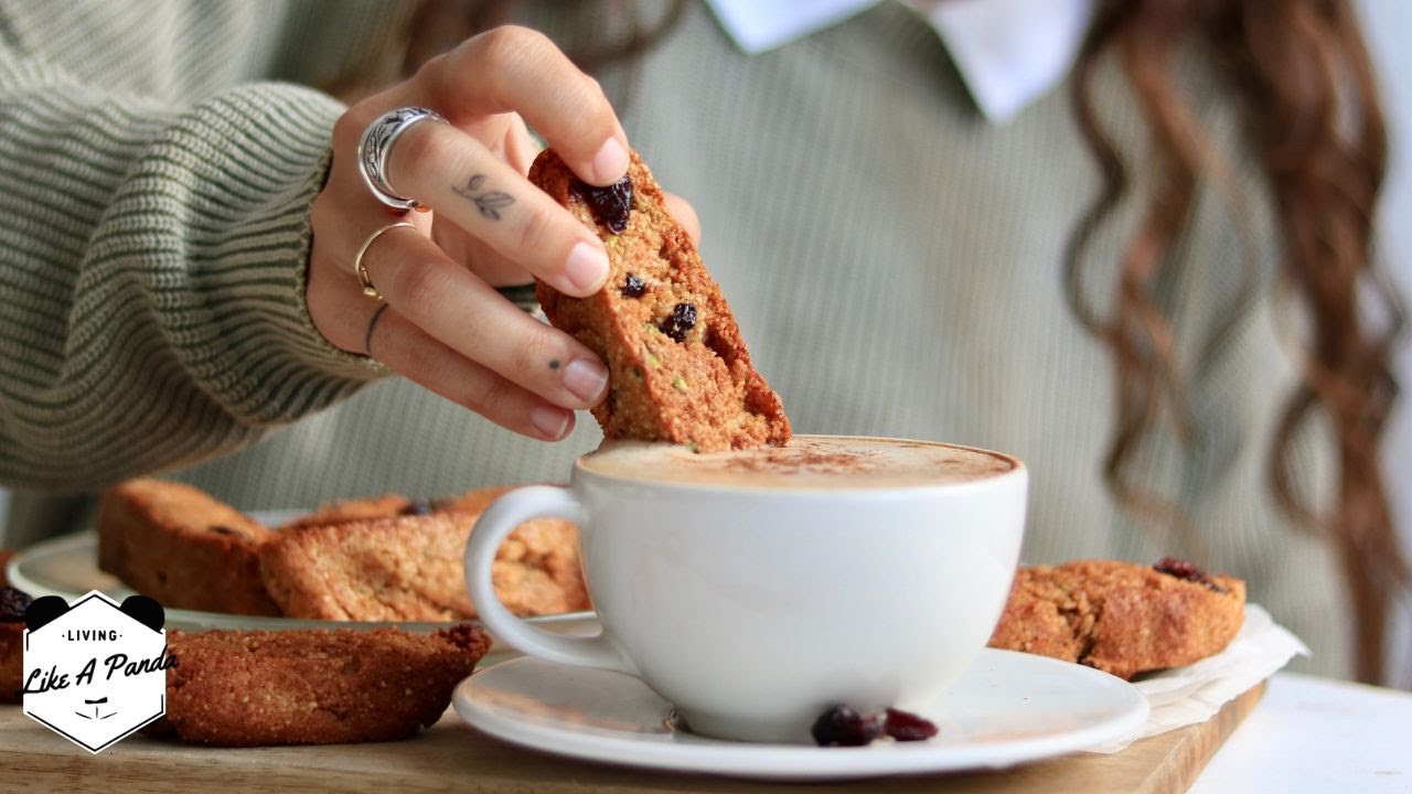 BISCOTTIS VEGANOS y SIN GLUTEN | Living Like A Panda
